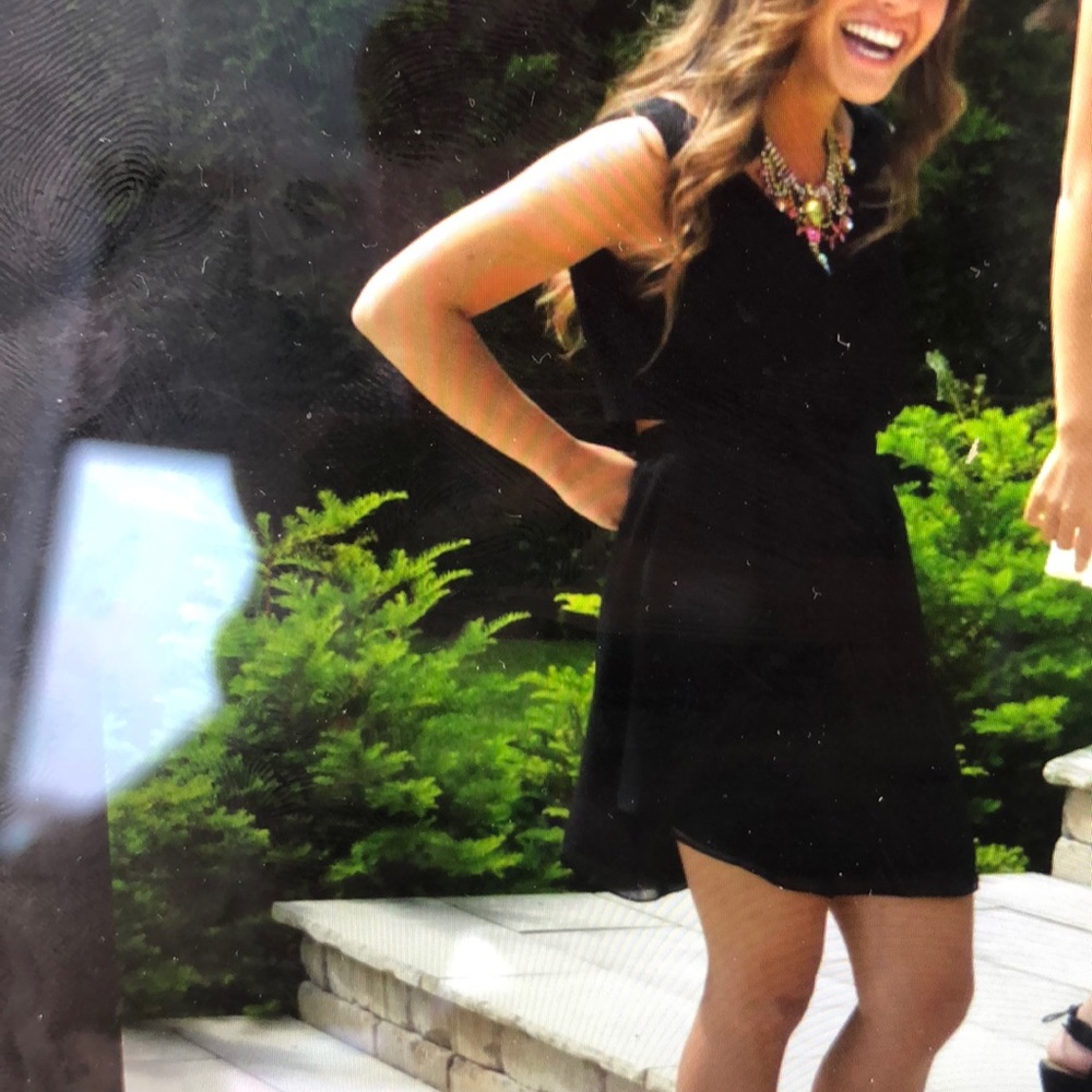 Black BCBG Generation Mini Dress - Picture 8 of 8